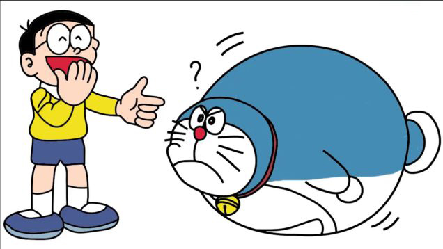 Ảnh doremon mập cùng nobita