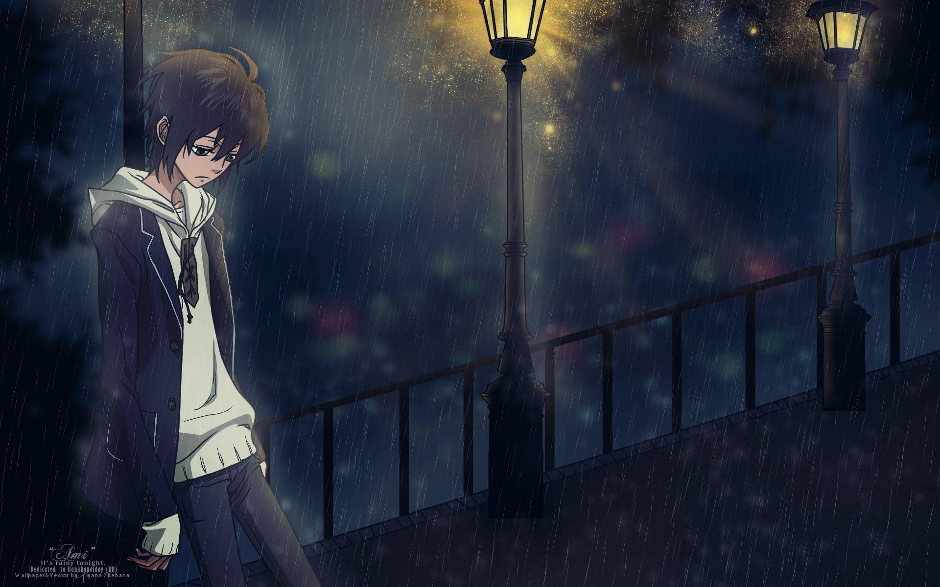 Hình nền anime buồn, hình nền buồn đẹp nhất