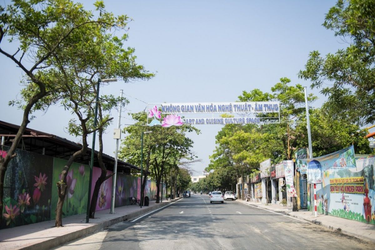Hình ảnh một góc đường phố Sài Gòn