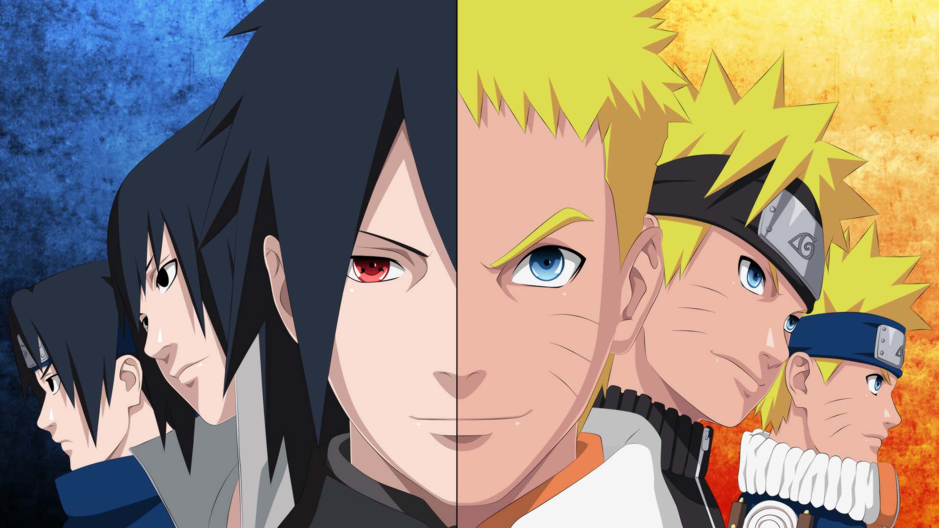 Hình ảnh của Sasuke và Naruto