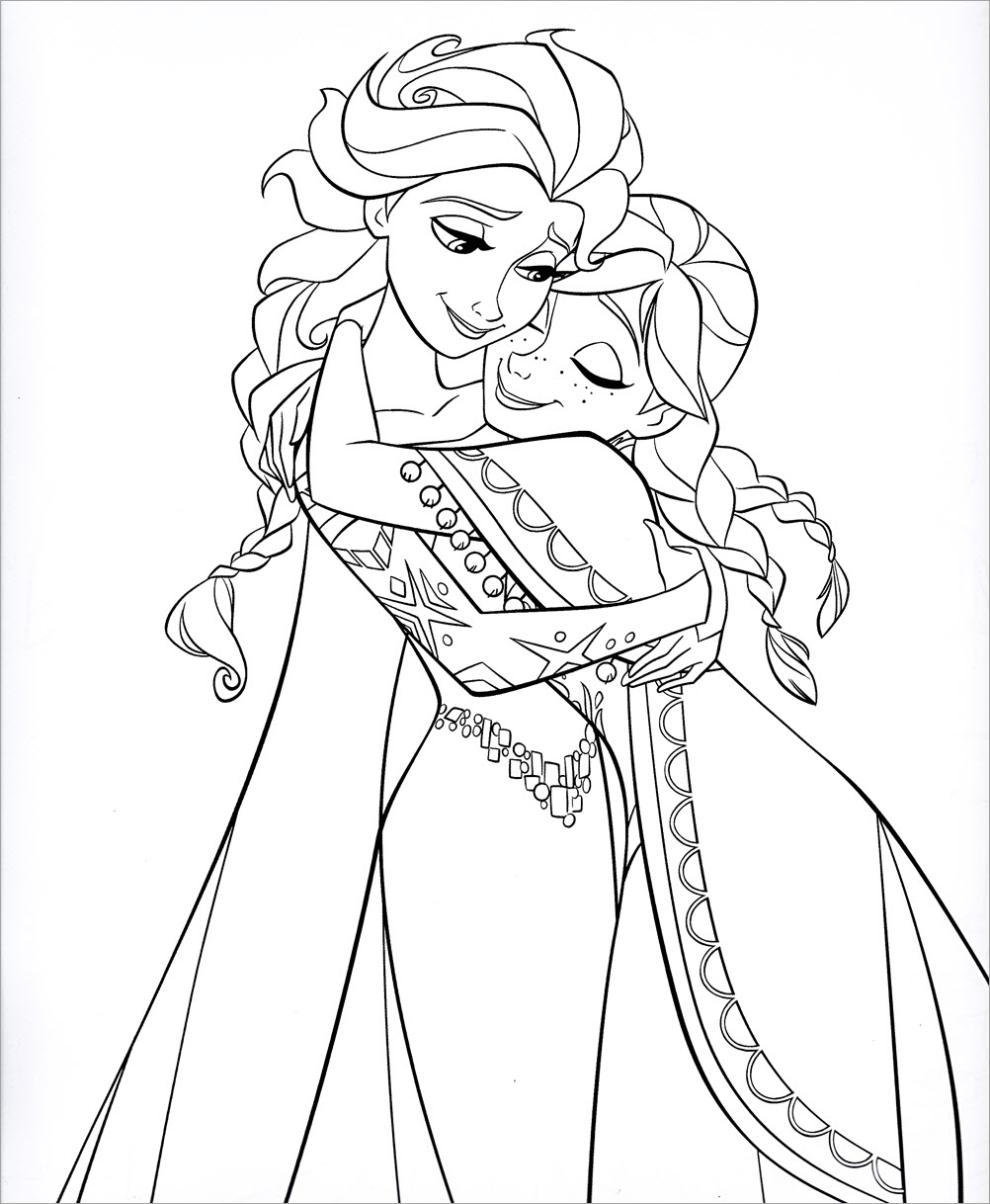 Tranh công chúa Elsa