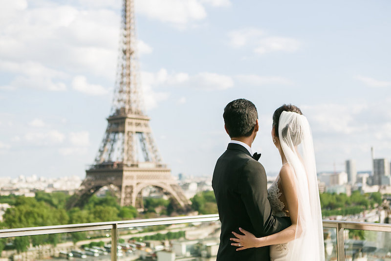 Hình ảnh cưới lãng mạn kiểu Pháp