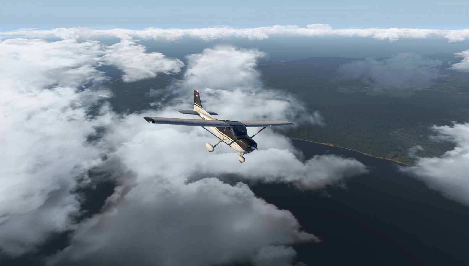 Ảnh máy bay trên mây đẹp