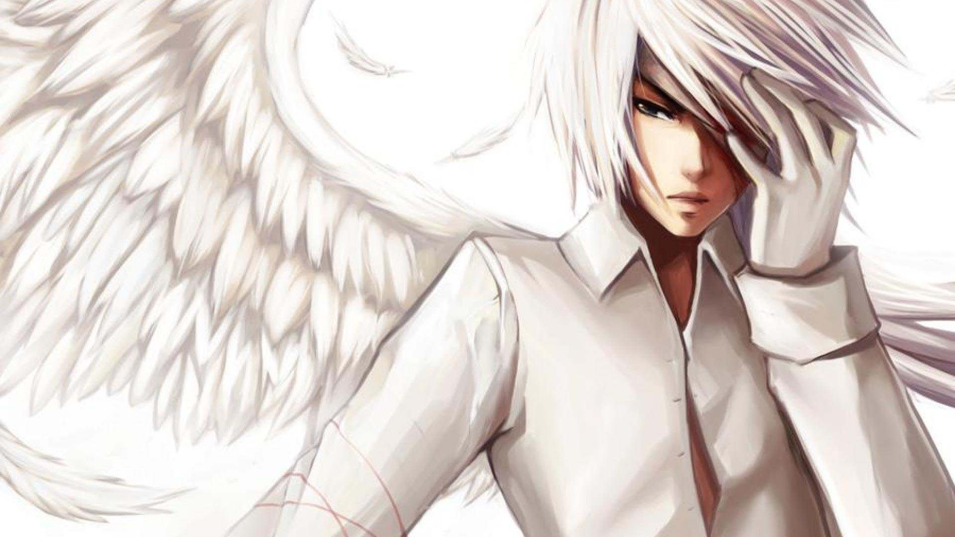 Hình ảnh của thiên thần anime boy