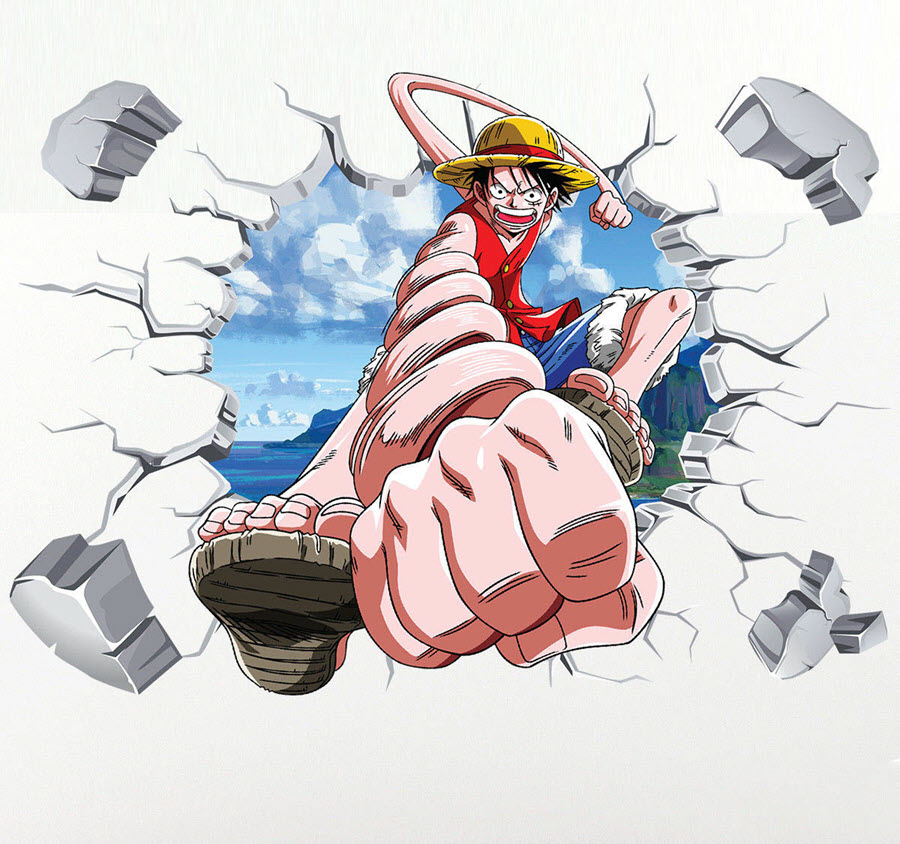 Hình ảnh Luffy 3D