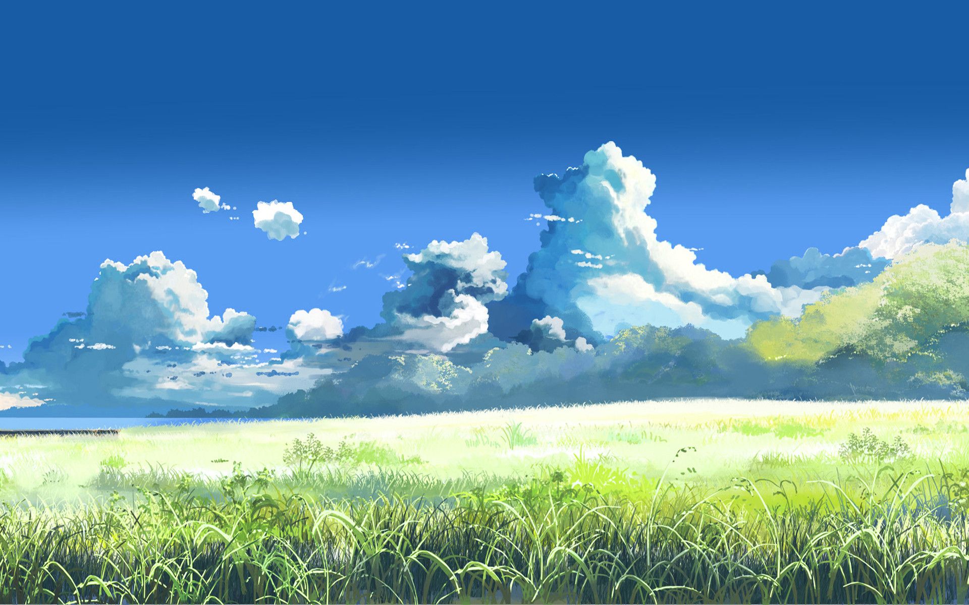 Anime nature wallpaper