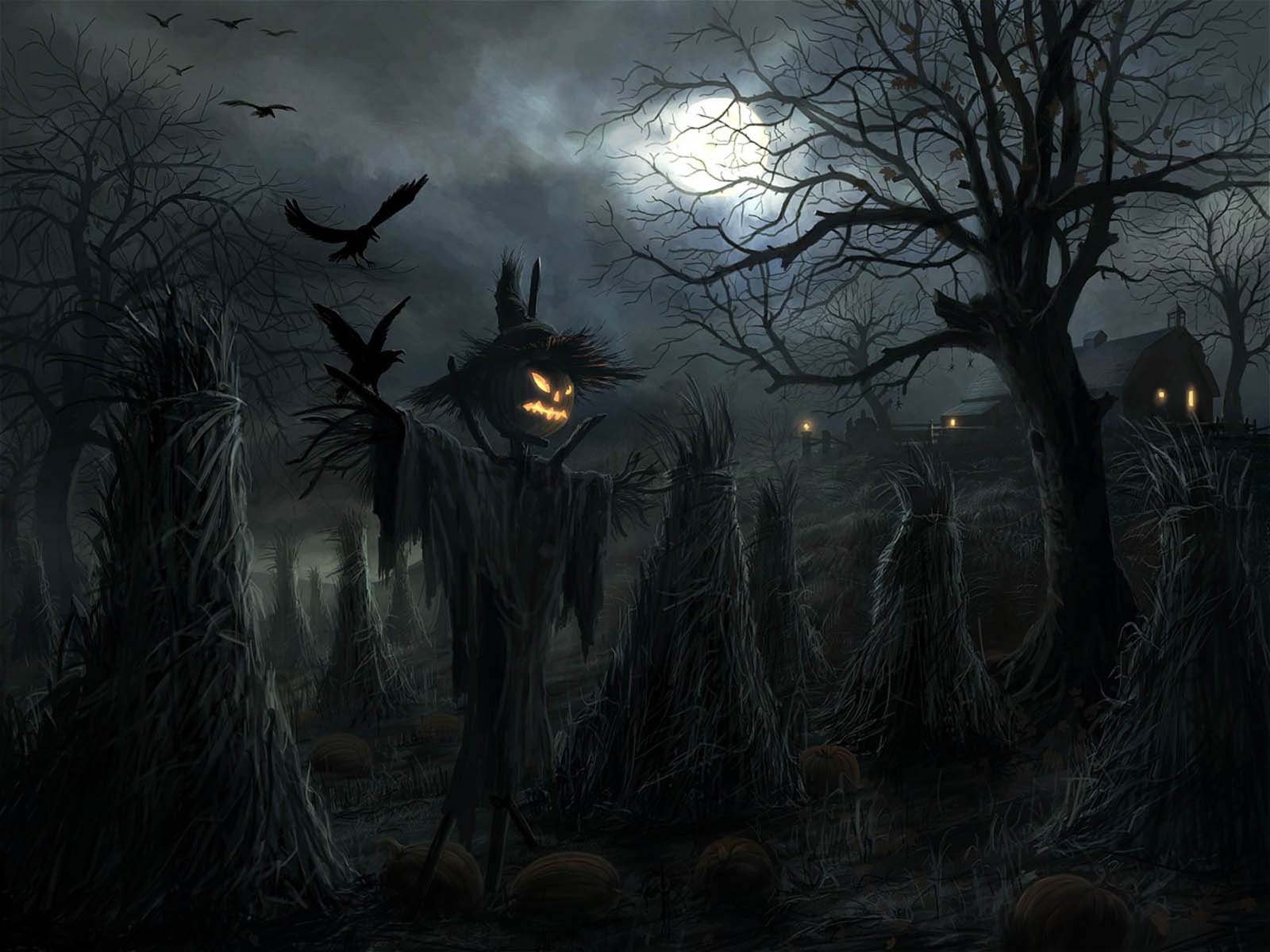 Ảnh nền Halloween tối