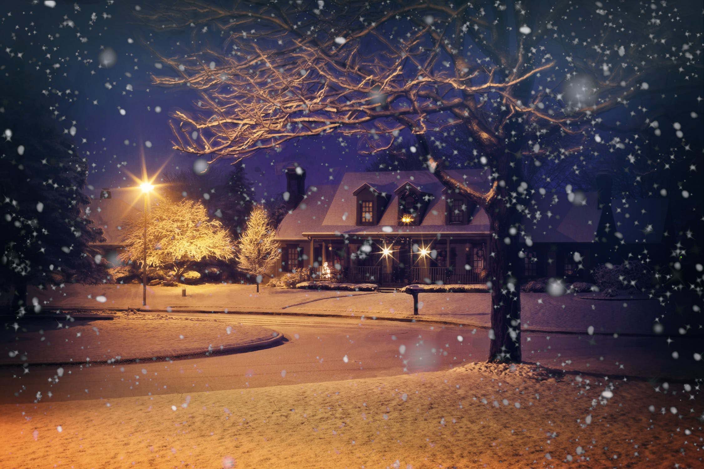 Hình ảnh của đêm mùa đông
